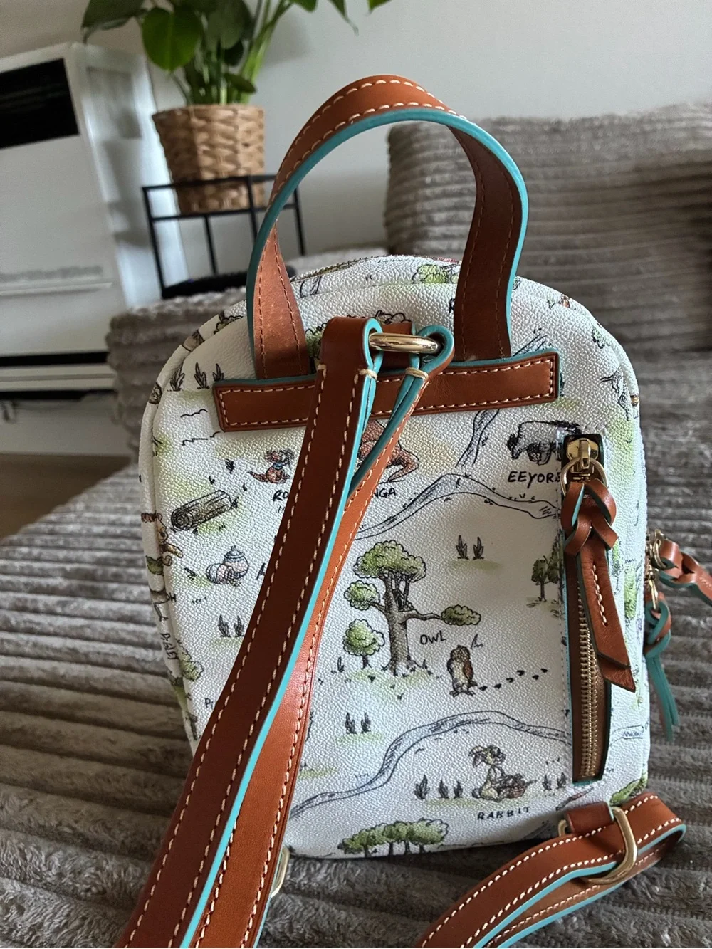 Dooney & Bourke Loungefly Winnie the Pooh Print Mini Backpack